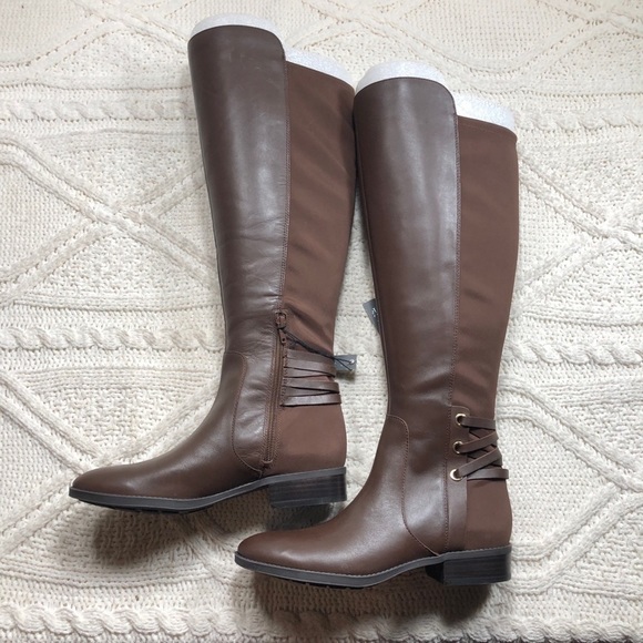 Vince Camuto Brown Heeled Boots - Picture 2 of 4